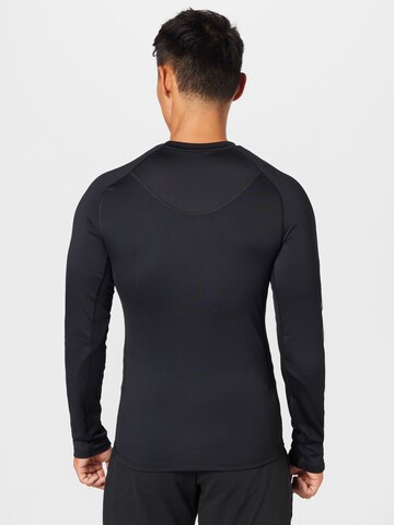 ADIDAS PERFORMANCE Performance Shirt 'Techfit 3-Stripes' in Black