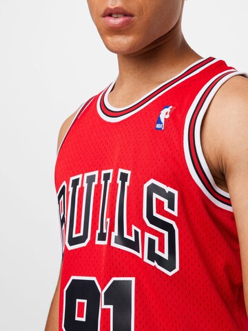 Maillot 'NBA Chicago Bulls Swingman Dennis Rodman' Mitchell & Ness en rouge
