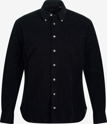 JP1880 Overhemd in Zwart: voorkant