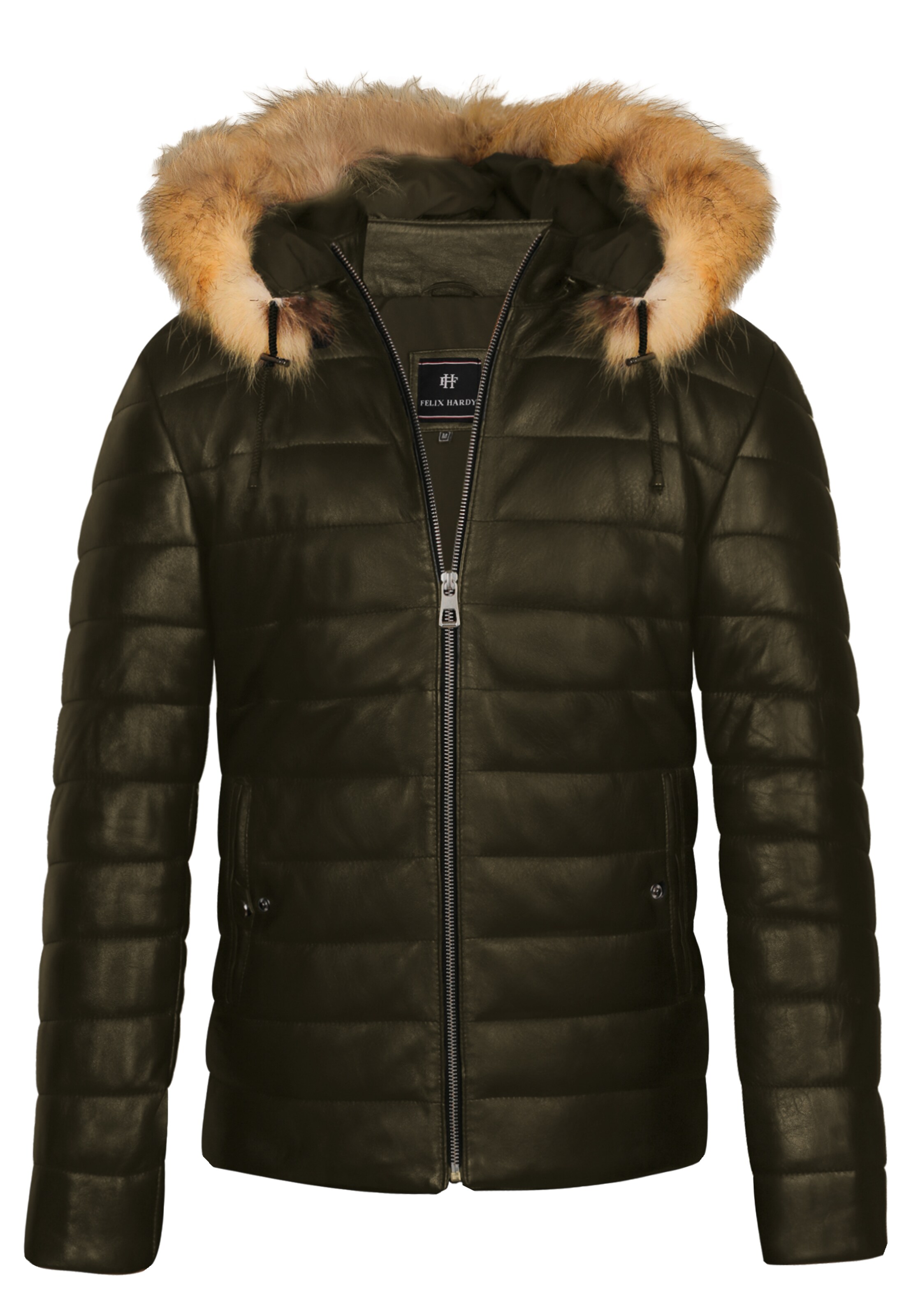 Felix Hardy Преходно яке в зелено: отпред