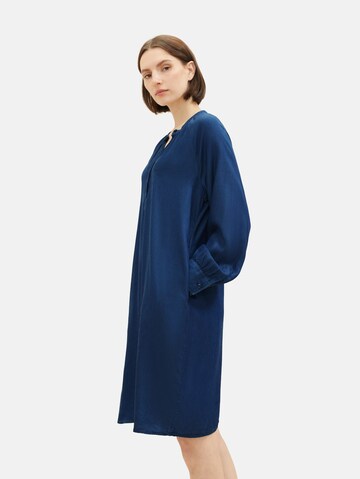 TOM TAILOR Kleid in Blau