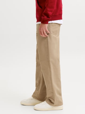Jack & Jones Junior Loose fit Pants 'JPSTALEX JJORIGINAL' in Beige