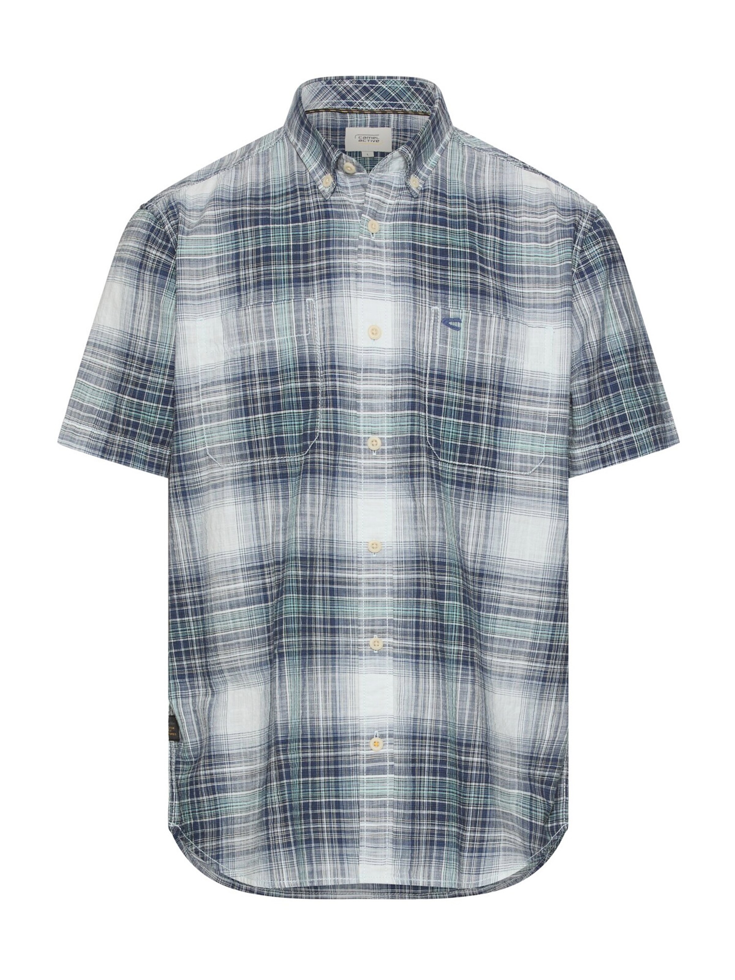 CAMEL ACTIVE Regular Fit Hemd in Blau: Vorderseite