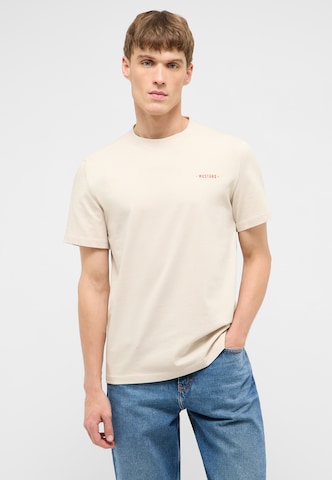 MUSTANG Shirt 'Austin' in Beige: Vorderseite