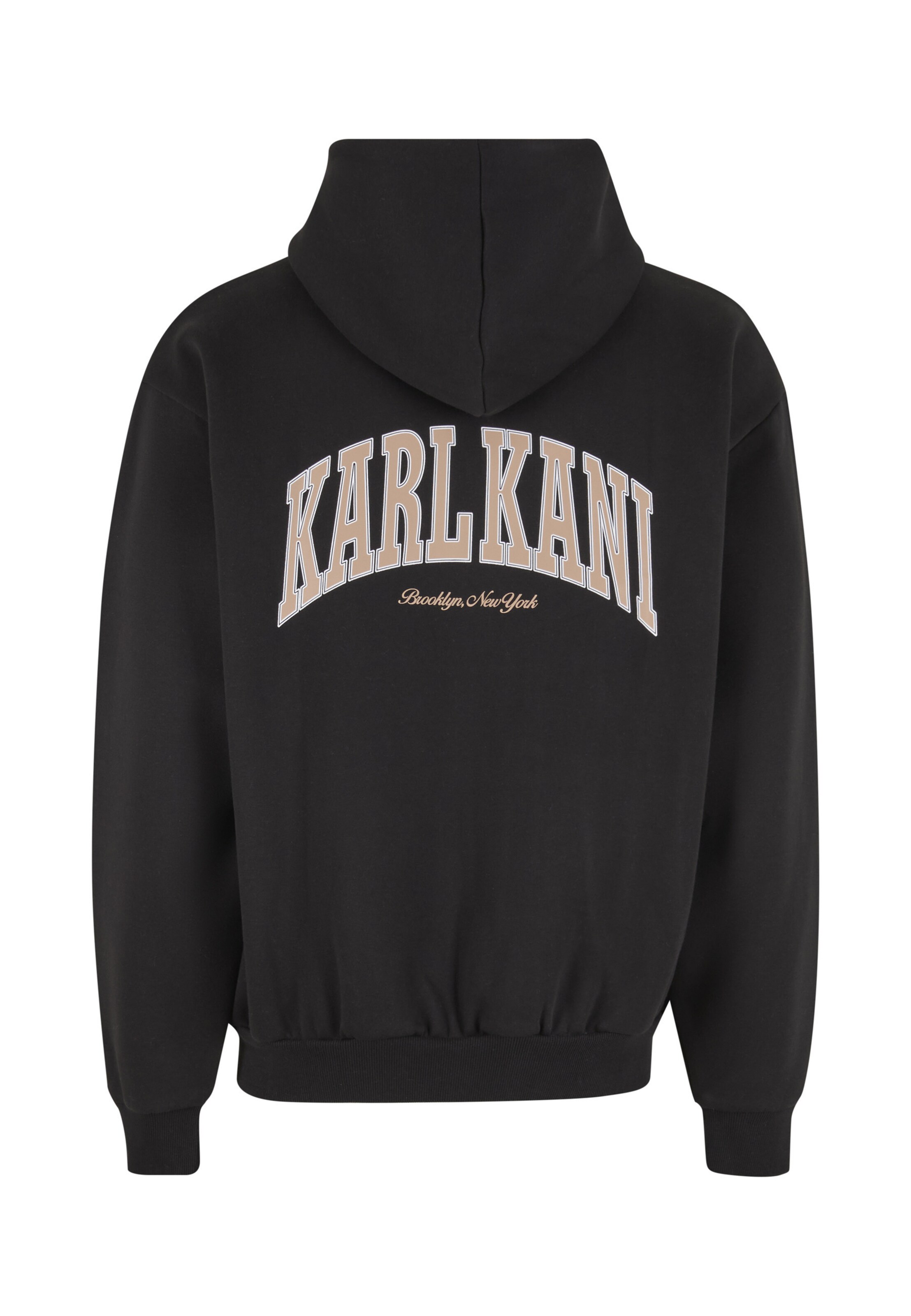 Karl Kani - Casaco em moletão 'College' em preto