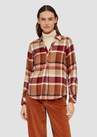 s.Oliver Blouse in Bronze: front