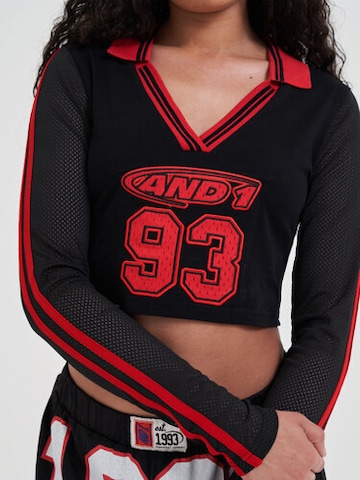 AND1 Pullover in Schwarz