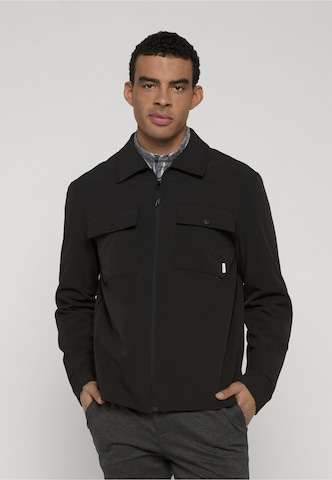 Veste mi-saison 'Romant' INDICODE JEANS en noir : devant