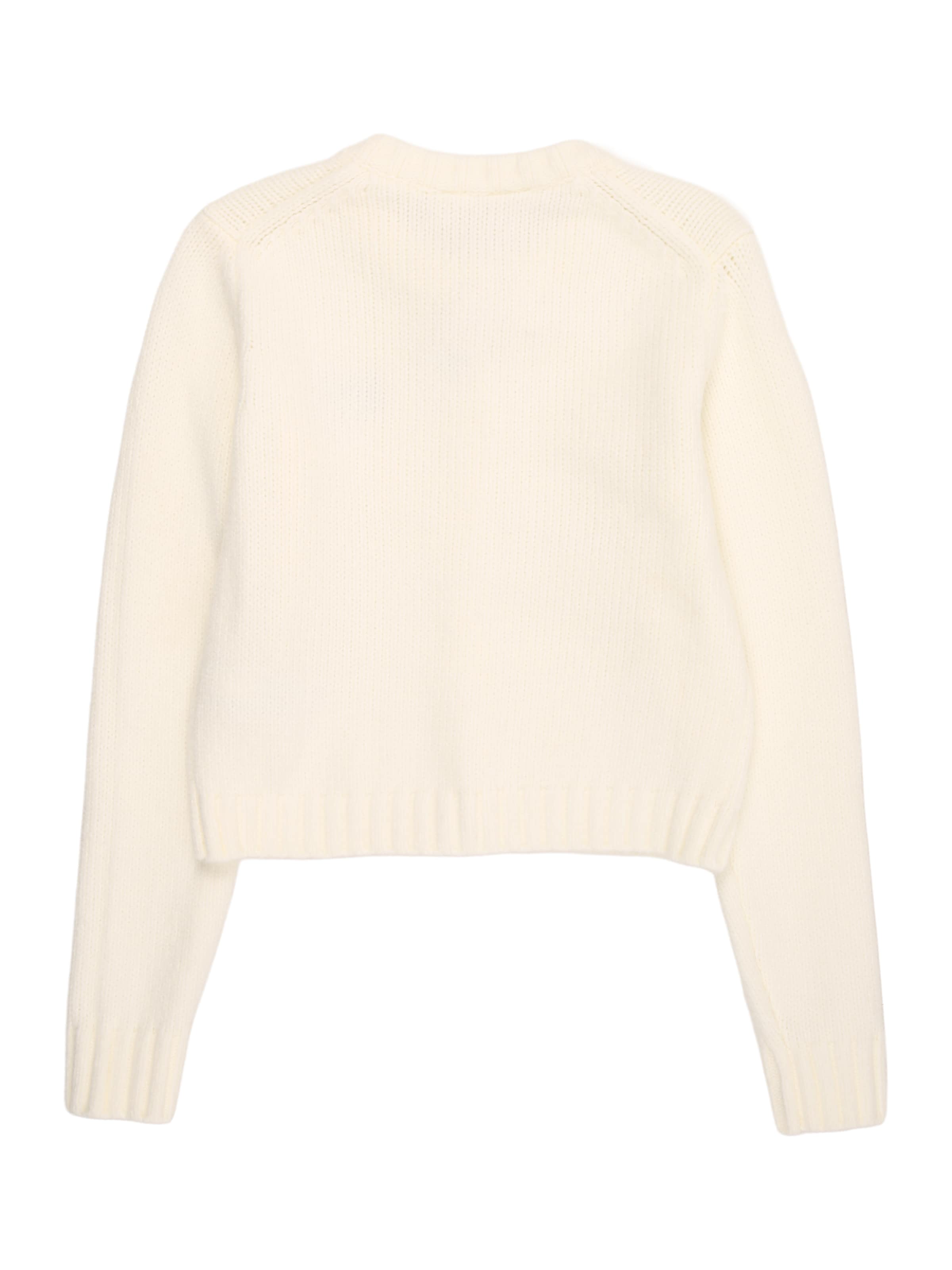 GAP Πλεκτή ζακέτα σε λευκό