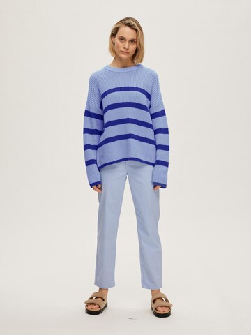 SELECTED FEMME Sweater 'BLOOMIE' in Blue