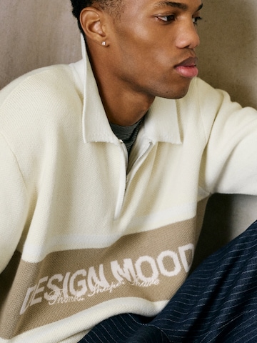 Pull&Bear Pullover i hvid