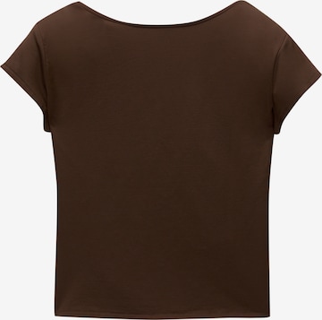 Pull&BearMajica - smeđa boja: prednji dio