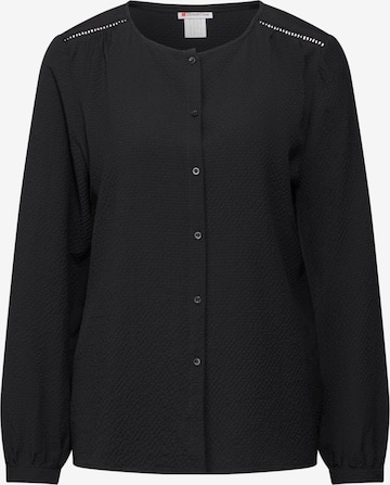 STREET ONE Bluse in Schwarz: Vorderseite