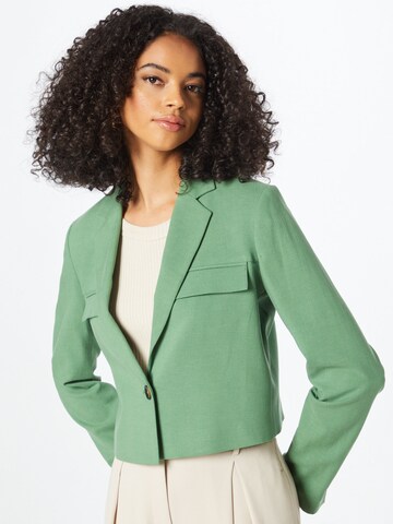 COMMA - Blazer en verde: frente