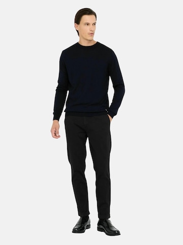 Liu Jo Sweater 'LIU JO UOMO MAGLIA GIROCOTSETA Maglieria' in Blue