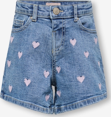 Only Mini Regular Farkut 'KMGJuicy' värissä sininen: etupuoli