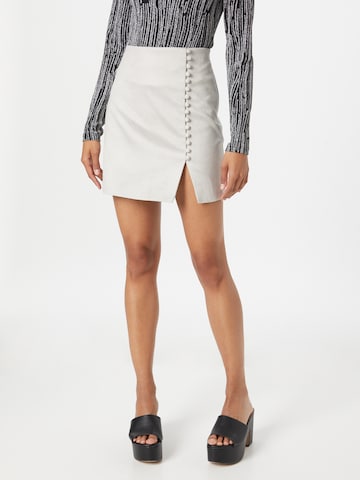 River Island Skirt in Grey: front