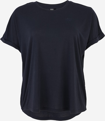 Only Play Curvy Функциональная футболка 'ONPFREI' в Синий: спереди