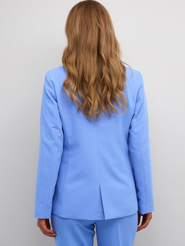 Blazer 'Sakura' Kaffe en bleu