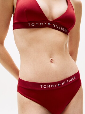 Slip bikini di Tommy Hilfiger Underwear in rosso