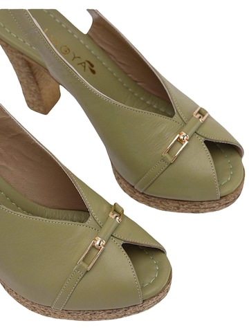 Limoya Slingback Pumps 'Damen-Absätze' in Green