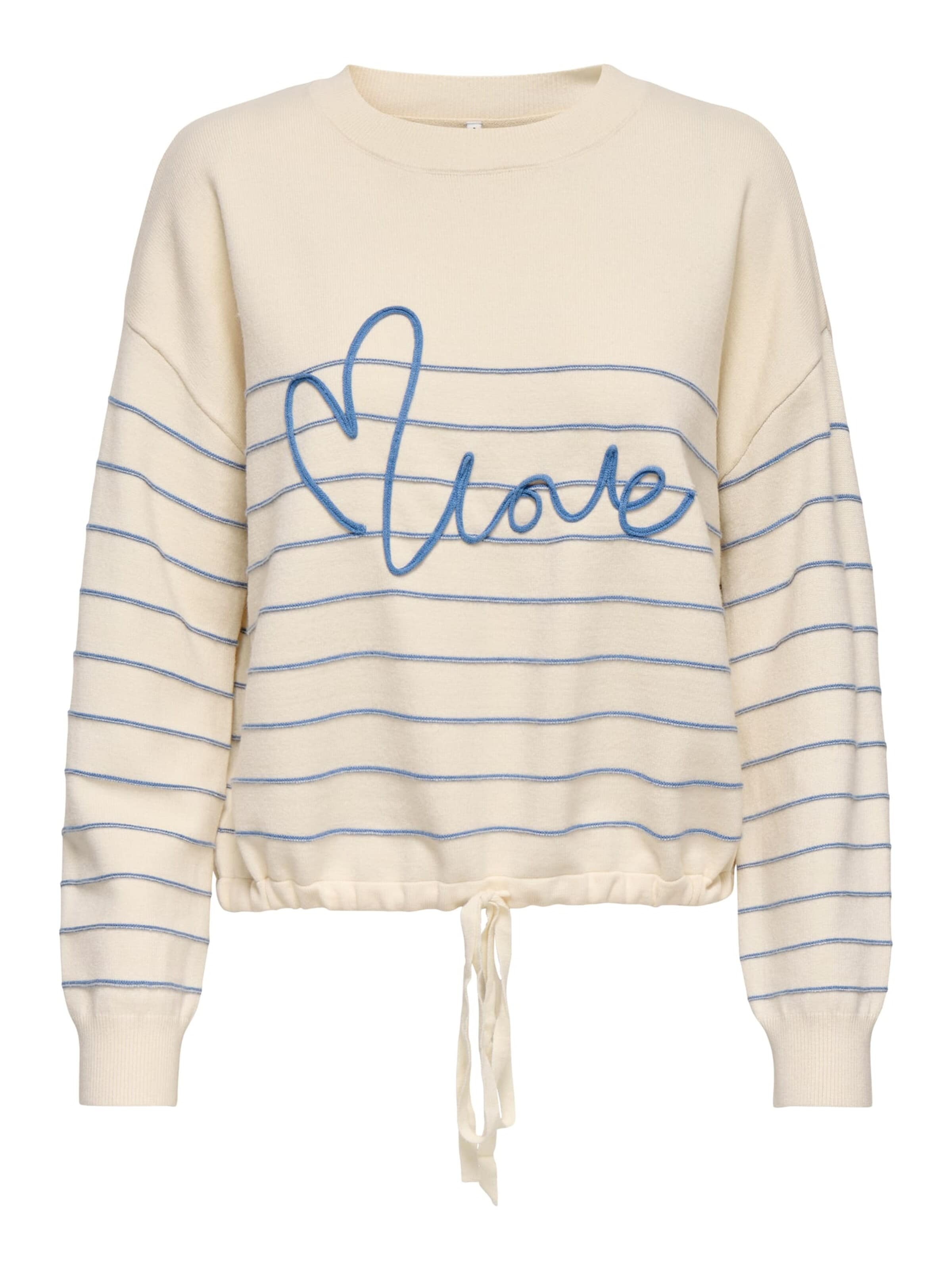 ONLY Sweater 'Signe' in Beige: front