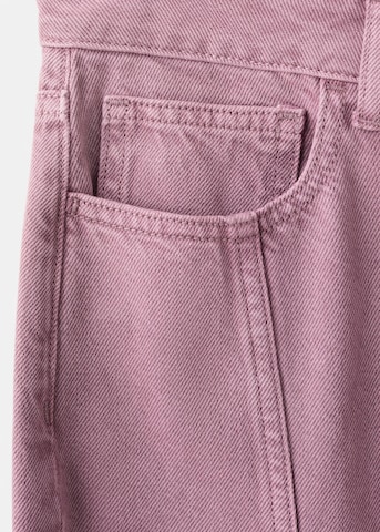 MANGO TEEN Wide Leg Jeans 'Kley' in Pink
