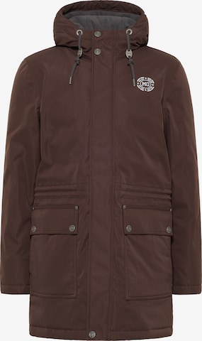 MO Winter Parka 'Arctic' in Brown: front