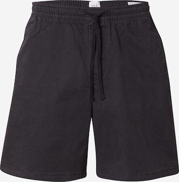 GAP Trousers 'ESSENTIAL' in Black: front