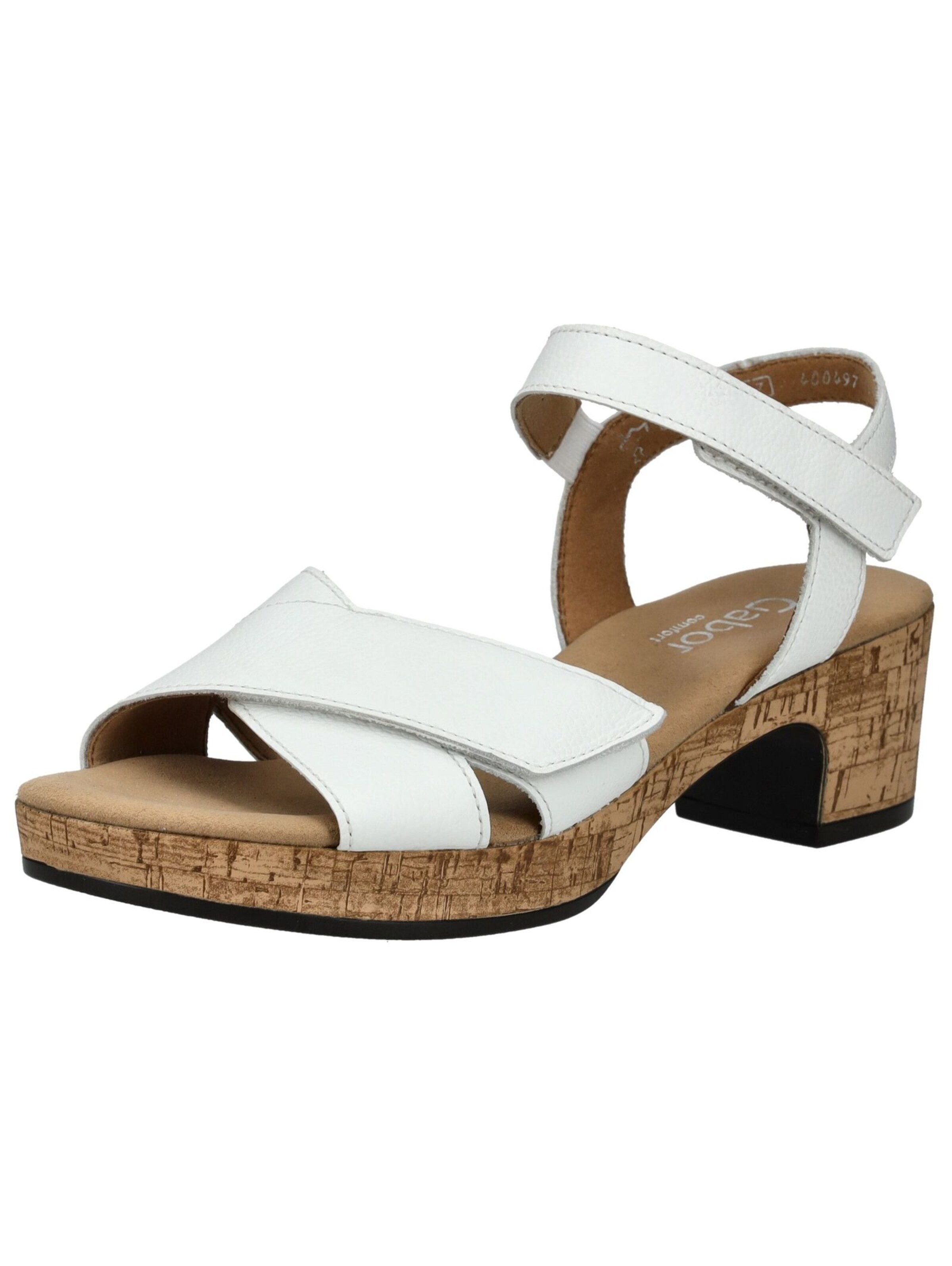 Sandalo di GABOR in bianco: frontale