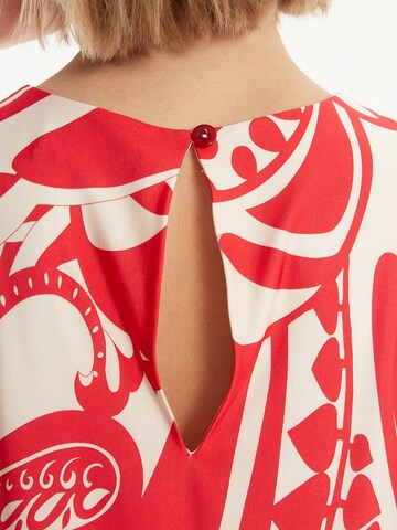 Haut 'Zinusa' Ana Alcazar en rouge