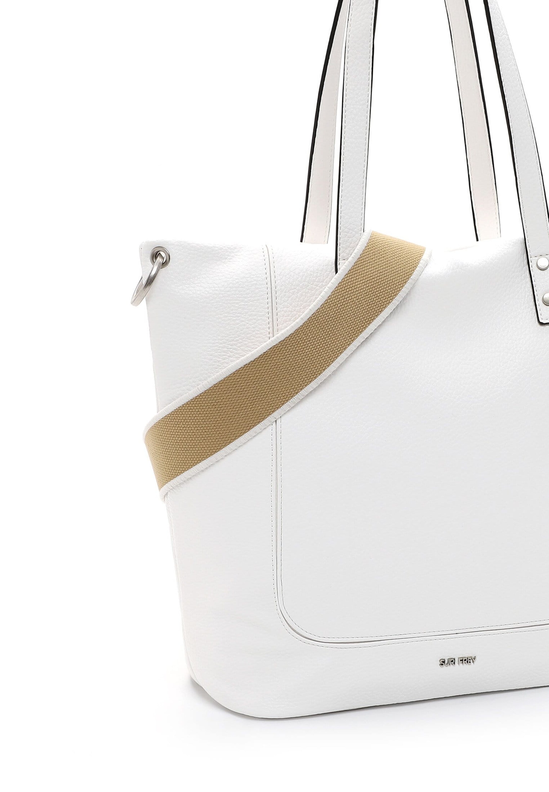 Cabas 'Kimberly' Suri Frey en blanc