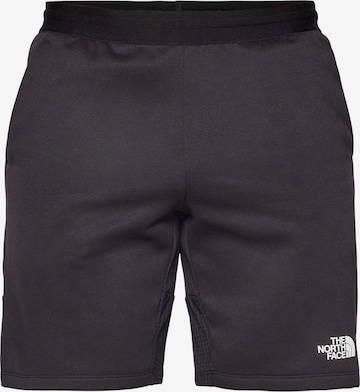 THE NORTH FACE Regular Urheiluhousut värissä musta: etupuoli