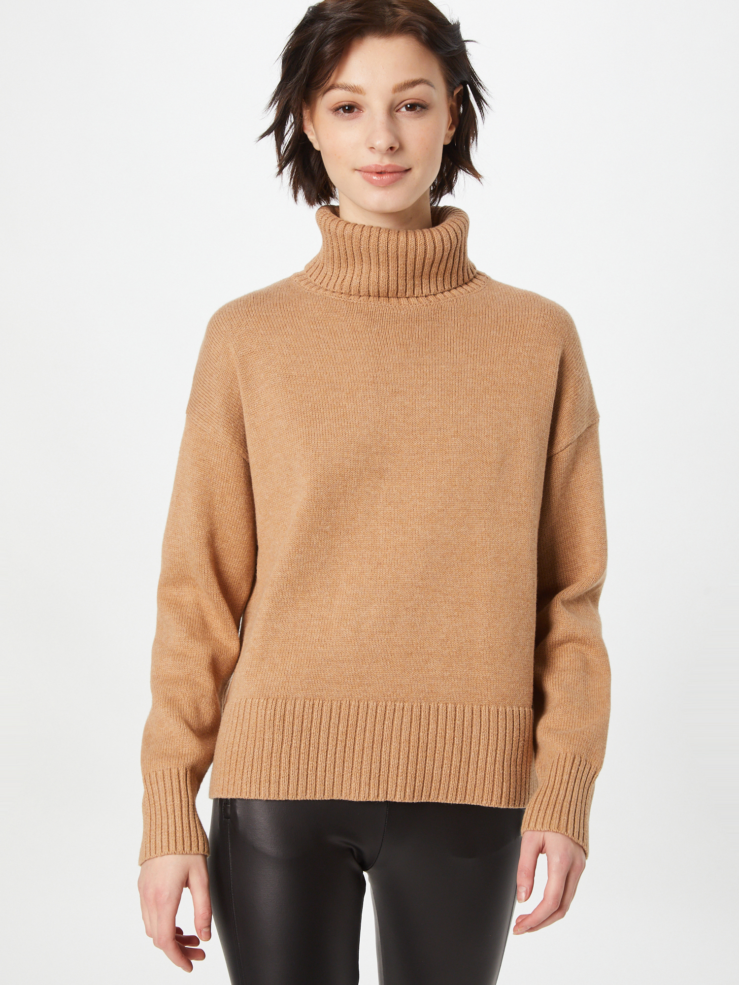 LB5HE Odzież GAP Sweter w kolorze Jasnobrązowym 