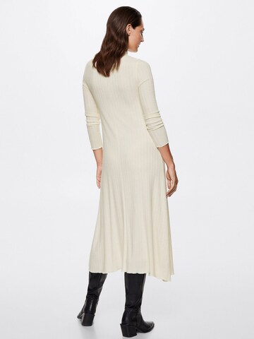 MANGO Knitted dress 'JACK 2' in Beige