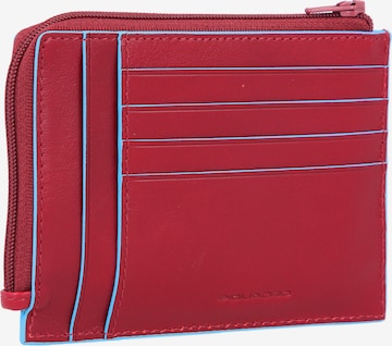 Piquadro Wallet 'Blue Square' in Red