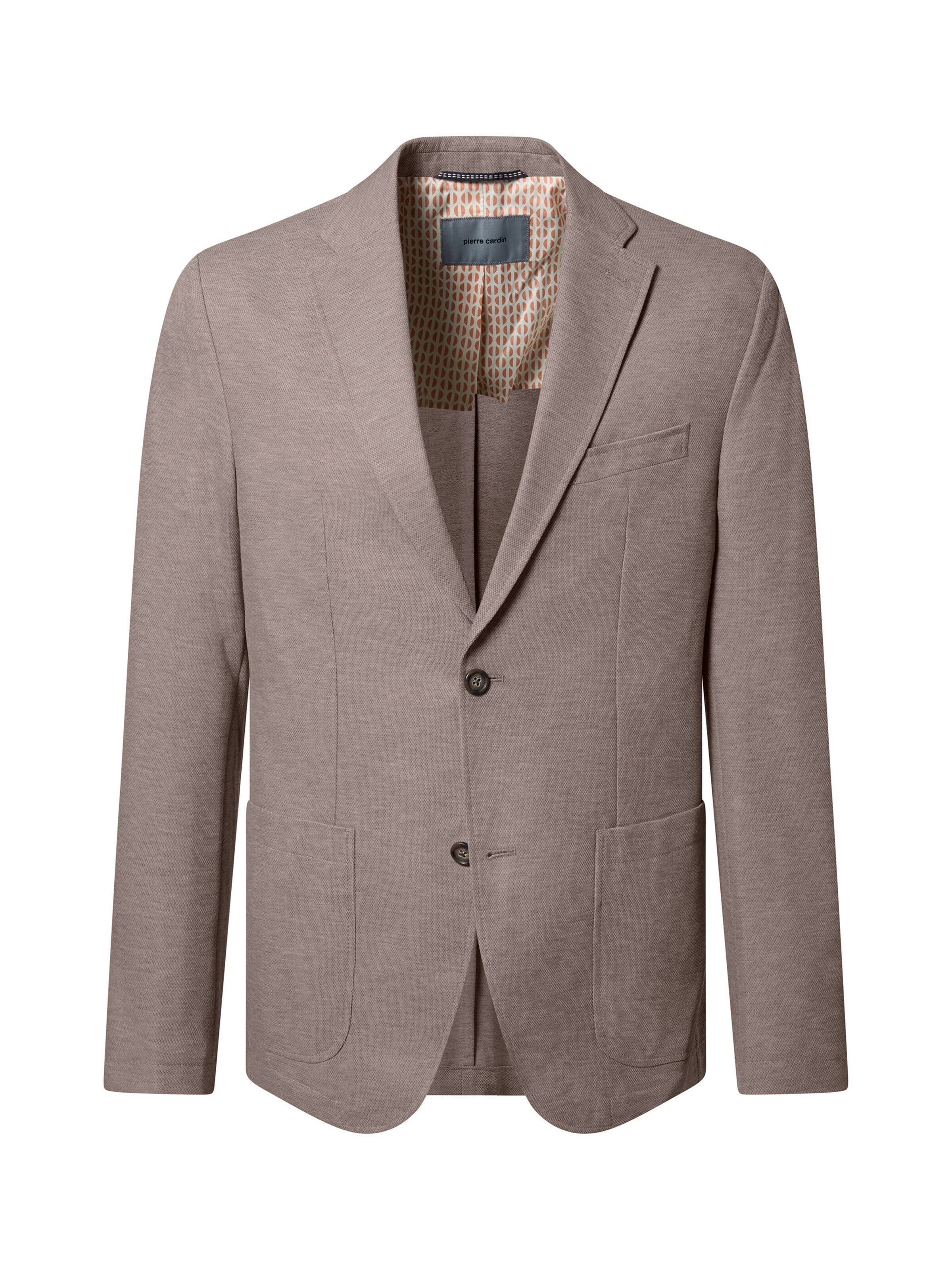 PIERRE CARDIN Regular fit Colbert 'Manel' in Grijs: voorkant