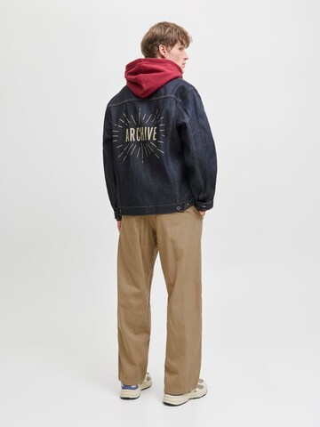 JACK & JONES Wide leg Chino trousers in Brown