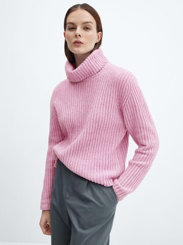 MANGO Pullover 'Puri' in Pink: predná strana