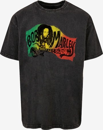 T-Shirt 'Bob Marley' F4NT4STIC en gris : devant
