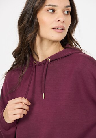 Athlecia Sportief sweatshirt 'Jacey' in Rood