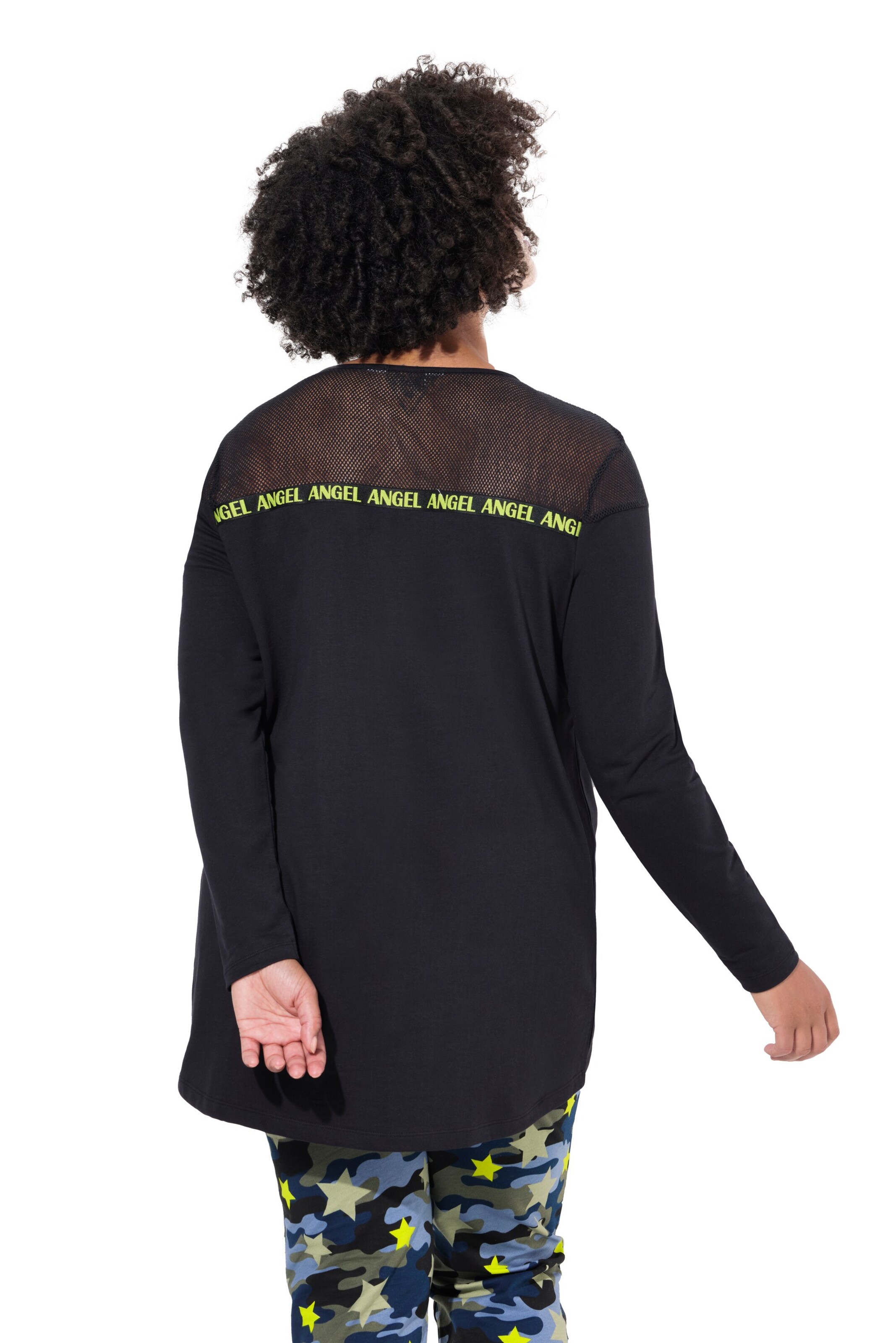 Angel of Style Sweatshirt in Zwart