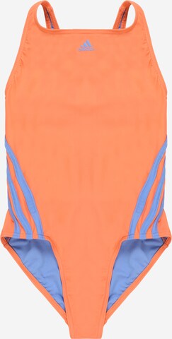 Minimiseur Maillot de bain de sport '3-Stripes' ADIDAS PERFORMANCE en orange : devant