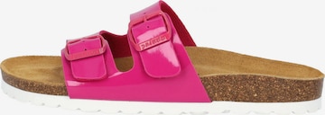 Palado Mules 'Milos' in Pink: front
