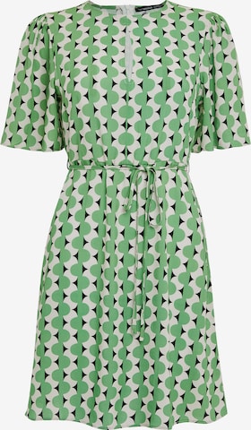 Threadbare Summer Dress 'Cleveland' in Green: front