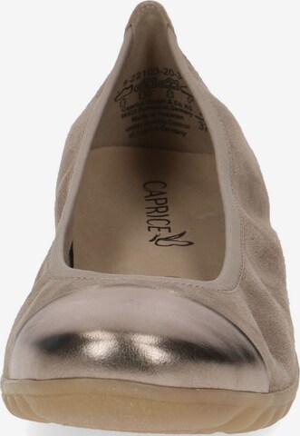 CAPRICE Ballet Flats in Grey