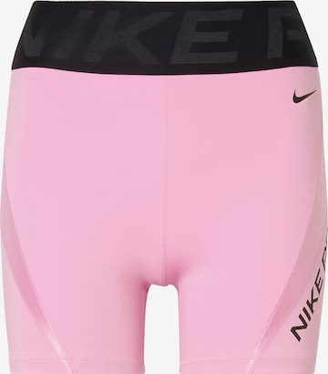 NIKE Spodnie sportowe w kolorze różowy: przód