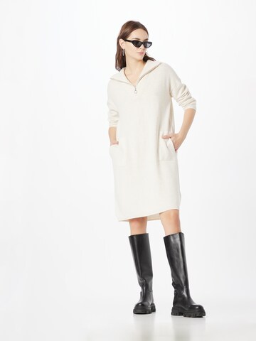 OUI Knitted dress in White