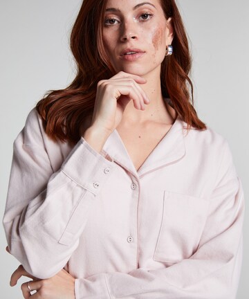 Hunkemöller Koszula nocna w kolorze różowy