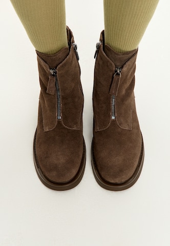 CESARE GASPARI Stiefelette in Braun